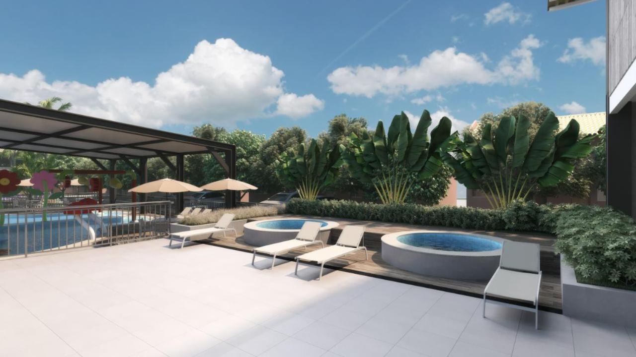 Ferienwohnung Diroma Fiori Flat Caldas Novas Exterior foto